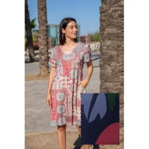 Mitjans Zomerkleed: Multicolor, korte mouw ( MIT.85 )