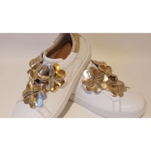 Zecchino d’Oro Sneakers meisjes Wit Met Goeden Klavertjes