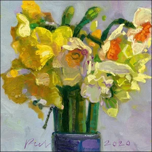 Kaartenmapje - 2 x 4 designs - Piet Sebens - Bloom - 12x12cm