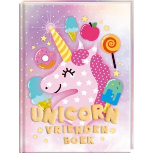 Boek - Vriendenboekje - Unicorn - Eenhoorn