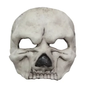 Halfmasker - Schedel - Hond - Wit