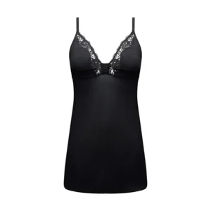 Sarda Bremer slipdress in zwart