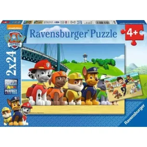 Puzzel - Paw patrol - Dappere honden - 2x24st.