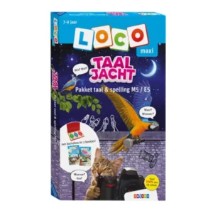 Loco Maxi - Pakket - Taaljacht - Taal en spelling - M5 / E5 - 7-9 jaar