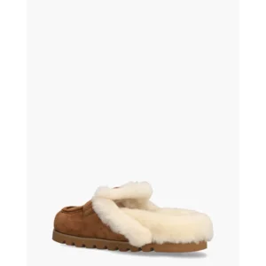 Naked Wolfe Corded Cognac Damesslippers