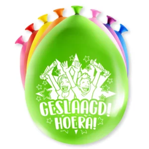Ballonnen - Geslaagd - 30cm - 8st.