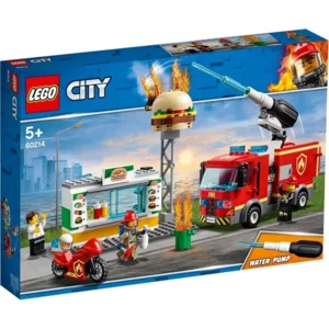 LEGO City - Brand bij het Hamburgerrestaurant - 60214