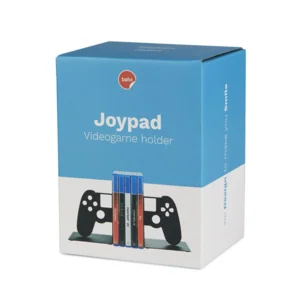 Balvi Boekensteunen Video Game Houder Joypad x2 Zwart Metaal