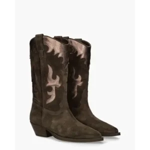 Alpe 2088-34 Donkerbruin Damesboots