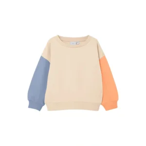 Name it Meisjes Kinderkleding Beige Boxy Sweater Visusan Buttercream