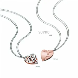 Sueno Zilveren Hanger Hartje 22-50