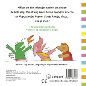 Boek - Zing mee met kikker