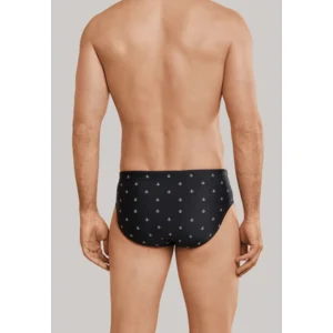 Schiesser – Sunny Side Up – Zwemslip – 169241 – Black Melange