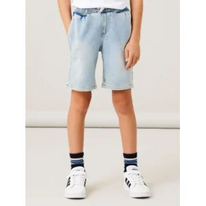 Name it Jongens Kinderkleding Jeans Jogger Short Ryan Light Blue
