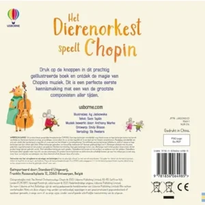 Boek - Het dierenorkest speelt Chopin  - Met geluid
