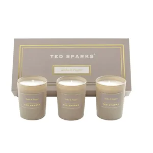 Ted Sparks Tonka & Pepper Mini Candle Gift Set