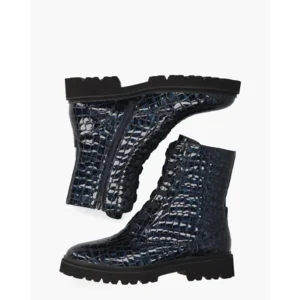 Rapid Soul 2993-PR22 Donkerblauw Dames Veterboots