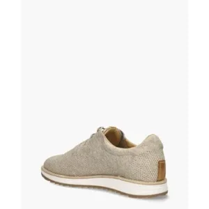 Rehab Nolan Knit Beige Heren Veterschoenen