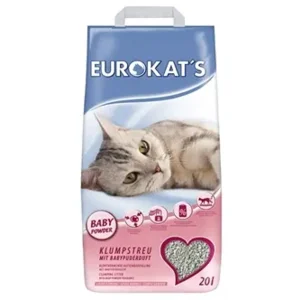 Eurokat's Kattenbakvulling met Babypoedergeur 20 l