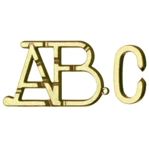 IQ-puzzel - ABC - Mini - Metaal - Niveau 1