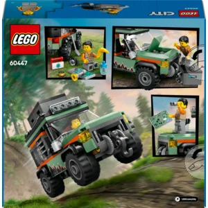LEGO® 60447 City 4x4 terreinwagen voor in de bergen