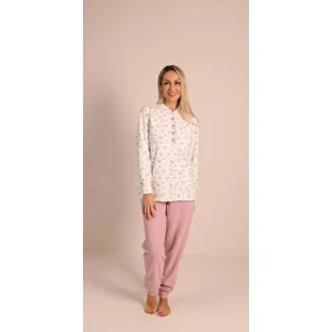 Gary Dames pyjama: Punto Milano ( warm ), Roze ( GARY.119 )