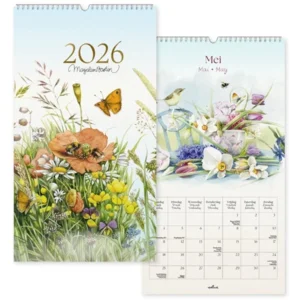 Maand kalender - 2026 - Marjolein Bastin - Groot - L - 28x50cm