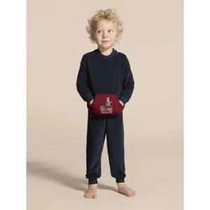 Calida jongens velours pyjama: 2 - 6jaar