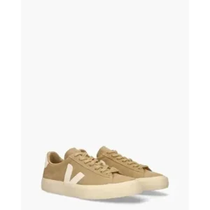 Veja Campo Suede Bruin/Wit Damessneakers