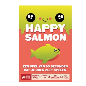 Spel - Happy salmon - 6+
