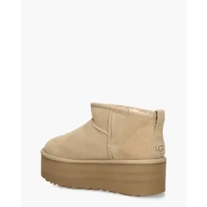 Ugg Classic Mini Platform Sand Dames Enkelboots