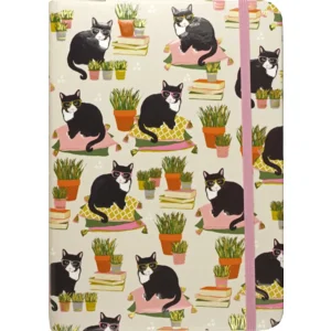 Notitieboek - Compact journal - Smarty cats - 13x18cm