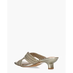 Ella Cruz Ziven Goud Damesslippers
