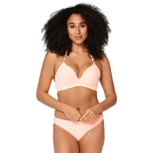 Lingadore Noeud voorgevormde triangel bikini in oranje