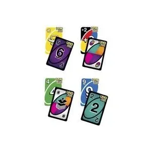 UNO Flip Express - double sided cards - change the game - dubbelzijdige kaarten - Mattel