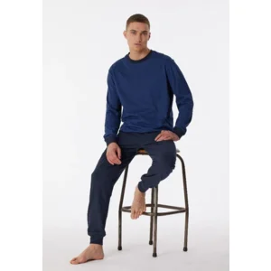 Schiesser – Comfort Essentials - Pyjama – 180252 - Navy