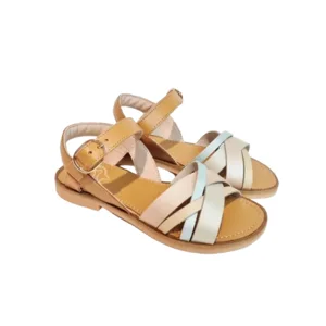 Stones and Bones Sandaal MAIFA 5086 Cognac/Mint 30
