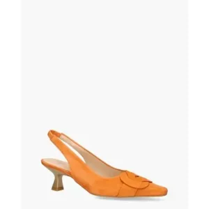 Zinda 1835 Oranje Dames Slingbackpumps