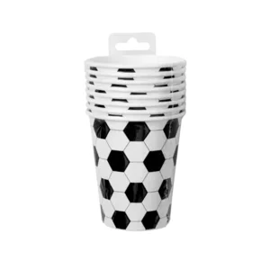 Paper Dreams Bekers Football 250ml - 8st