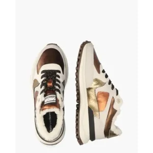 Floris Van Bommel Noppi 34.05 Beige Damessneakers