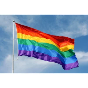 Regenboog Vlag  | Vlag 150 cm - 90 cm  | Gay Pride Vlag