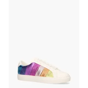 Kurt Geiger Lane Stripe Wit/Multicolor Damessneakers