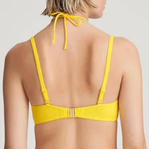 Marie Jo Swim Priscilla voorgevormde strapless bikini in geel
