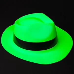 Partyline Neon groene gangster hoed