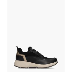 Xsensible Grenoble Zwart Damessneakers