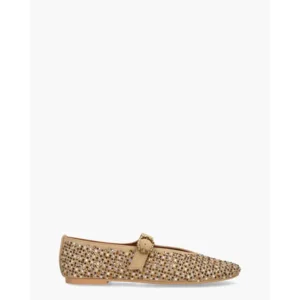 Kurt Geiger Mayfair Ballet Flat Lichtbruin Damesballerina's