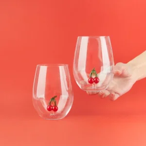 Balvi Glazenset Kers 500ml x2 Glas