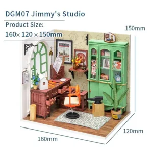 Jimmy's Studio - Robotime Modelbouwpakket