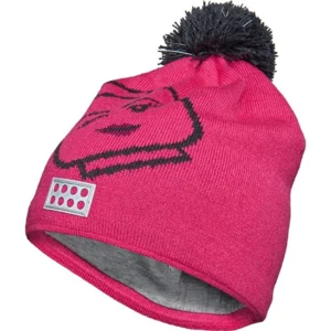 Legowear Roze Winter Muts Lego Hoofd