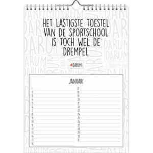 Verjaardagskalender - Darum